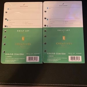 Emily Ley Creative Blog Planner Refills